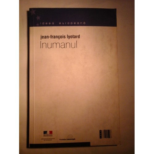 INUMANUL - JEAN - FRANCOIS LYOTARD INUMANUL - JEAN - FRANCOIS LYOTARD